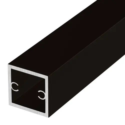 Duranodic Bronze 1-1/8" Square Tubing for Partition Post 72" Stock Length - pack of 2 Duranodic Bronze 1-1/8" Square Tubing for Partition Post 72" Stock Length - pack of 2