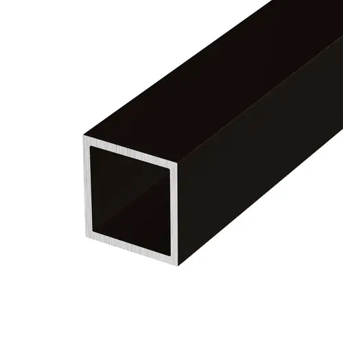 Dark Bronze 3/4" Square Tube Extrusion 60" Length - pack of 5 Dark Bronze 3/4" Square Tube Extrusion 60" Length - pack of 5