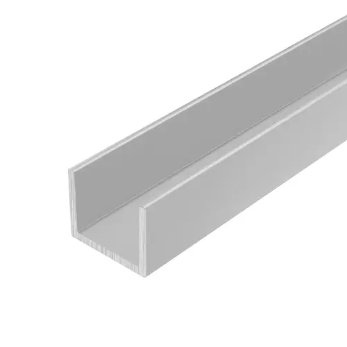 Satin Anodized 3/4" U-Channel 36" Length - pack of 5 Satin Anodized 3/4" U-Channel 36" Length - pack of 5