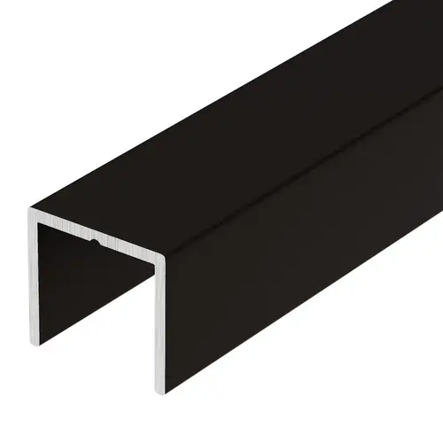 Duranodic Bronze Aluminum 1/2" U-Channel 18" Length - pack of 5 Duranodic Bronze Aluminum 1/2" U-Channel 18" Length - pack of 5
