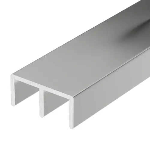 Brite Anodized "Standard" Aluminum Upper or Lower Channel 60" Length - pack of 5 Brite Anodized "Standard" Aluminum Upper or Lower Channel 60" Length - pack of 5