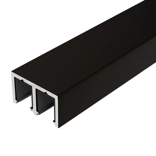 Duranodic Bronze Plastic Lined Upper Channel 72" Stock Length - pack of 2 Duranodic Bronze Plastic Lined Upper Channel 72" Stock Length - pack of 2