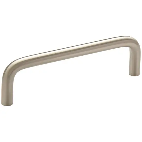 3-3/4" (96 mm) Center to Center Allison Value Cabinet Pull Satin Nickel Finish 3-3/4" (96 mm) Center to Center Allison Value Cabinet Pull Satin Nickel Finish