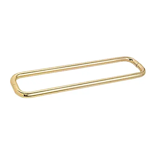 Brass 24" Back-to-Back Solid 3/4" Diameter Towel Bars Without Metal Washers Brass 24" Back-to-Back Solid 3/4" Diameter Towel Bars Without Metal Washers