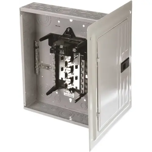 MURRAY LOAD CENTER, 20 SPACES, 40 CIRCUITS, 200 AMP, MAIN BREAKER, COPPER BUS Gray MURRAY LOAD CENTER, 20 SPACES, 40 CIRCUITS, 200 AMP, MAIN BREAKER, COPPER BUS Gray