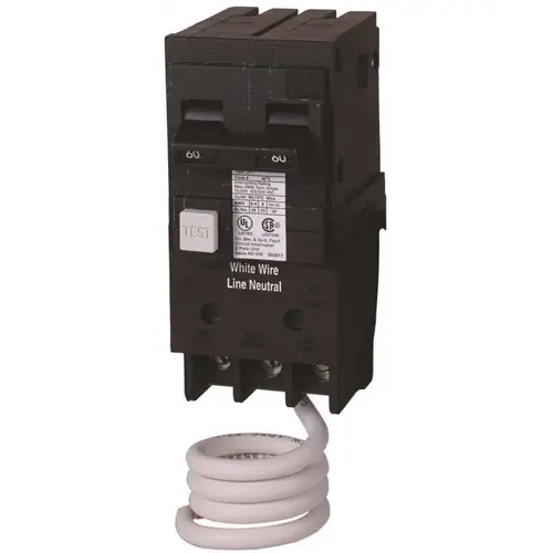 20 Amp Double-Pole Type MP-GT GFCI Circuit Breaker 20 Amp Double-Pole Type MP-GT GFCI Circuit Breaker