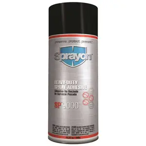KRYLON S09000000 Spray Adhesive: 16.25 oz Aerosol Can, White