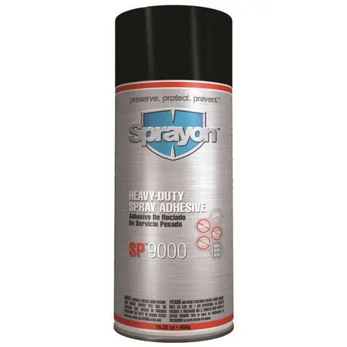Spray Adhesive: 16.25 oz Aerosol Can, White Spray Adhesive: 16.25 oz Aerosol Can, White