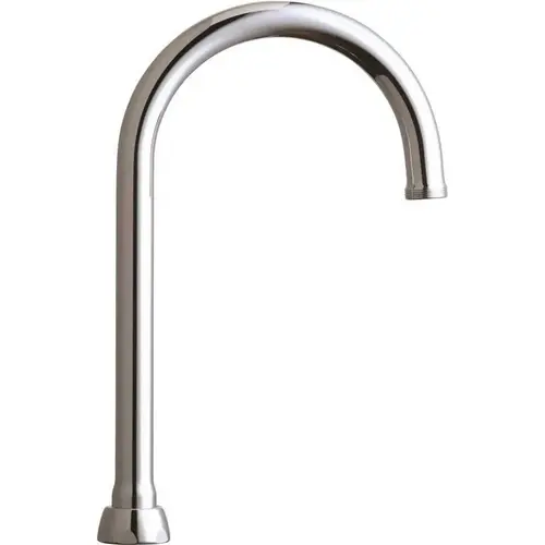 5-1/4 in. Rigid/Swing Gooseneck Spout Chrome