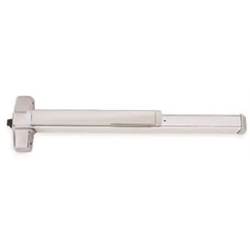 99 Series Satin Chrome Rim Exit Only Device for 3 ft. Wide Door