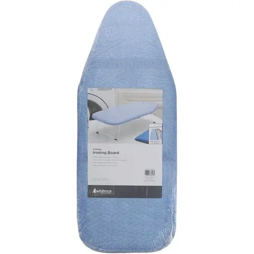 Whitmor 6152-5290-STR Ironing Board, 29 in L x 5-1/2 in W Board, Steel Board, Blue Board, Tabletop Board Whitmor 6152-5290-STR Ironing Board, 29 in L x 5-1/2 in W Board, Steel Board, Blue Board, Tabletop Board