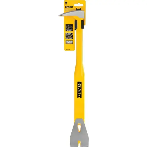 DEWALT Precision Pry Bar, 18 in L, Claw Tip DEWALT Precision Pry Bar, 18 in L, Claw Tip