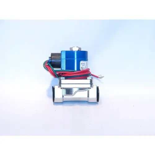 120v 1/2" NPT. 2 Way N.C. Stainless Steel Solenoid Valve With Viton Seal Replace 120v 1/2" NPT. 2 Way N.C. Stainless Steel Solenoid Valve With Viton Seal Replace
