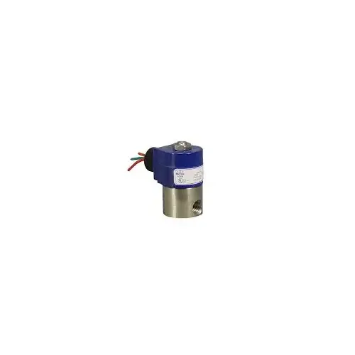 120v 1/8" NPT. N.C. Stainless Steel Solenoid Valve With Viton Seats & 3/32 Orifi 120v 1/8" NPT. N.C. Stainless Steel Solenoid Valve With Viton Seats & 3/32 Orifi