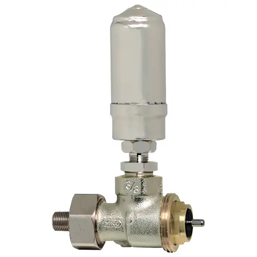 1/8" Angle 1 Pipe Steam Thermostatic Valve Body With Male Adapters NPT Inlet Fem 1/8" Angle 1 Pipe Steam Thermostatic Valve Body With Male Adapters NPT Inlet Fem