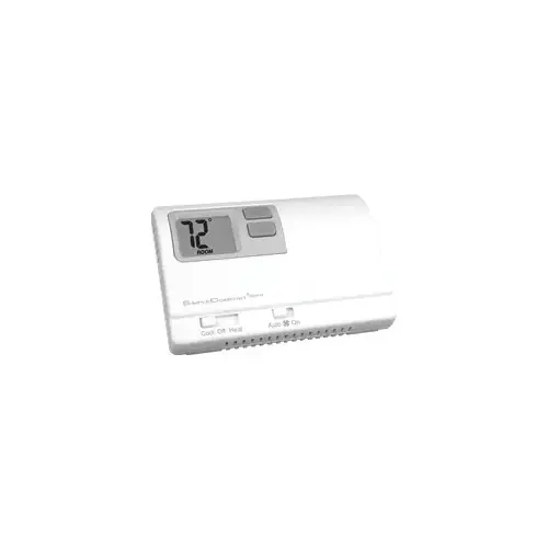 24v Non Programmable Digital Single Stage Thermostat 1H/1C Or 1 Stage Heat Pump 24v Non Programmable Digital Single Stage Thermostat 1H/1C Or 1 Stage Heat Pump