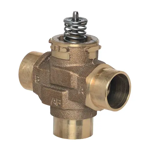 1-1/4" NPT. 3 Way Mixing/Diverting Valve Cv=9.0 1-1/4" NPT. 3 Way Mixing/Diverting Valve Cv=9.0
