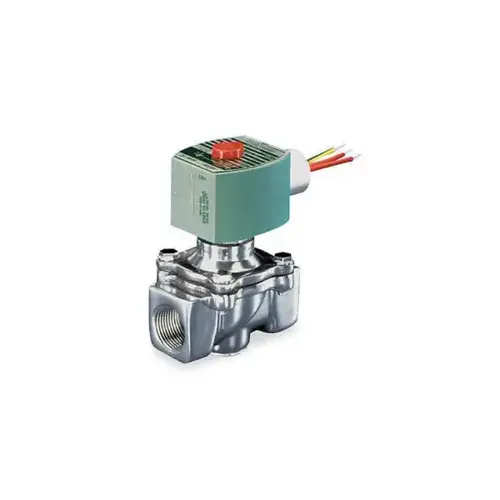 120/60 110/50 Vac 2" NPT. 2 Way N.C. Solenoid Gas Min. 2940500 BTU Replaces 8214 120/60 110/50 Vac 2" NPT. 2 Way N.C. Solenoid Gas Min. 2940500 BTU Replaces 8214