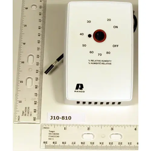 24/120v SPST Vertical Wall Mount Dehumidistat 20-80% R.H. Replaces H46C1166 H46E 24/120v SPST Vertical Wall Mount Dehumidistat 20-80% R.H. Replaces H46C1166 H46E
