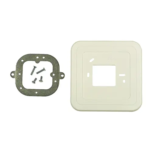 Premier White Cover Plate Assembly 4 3/4 in. (120 mm) x 4 3/4 in. (120 mm) For T Premier White Cover Plate Assembly 4 3/4 in. (120 mm) x 4 3/4 in. (120 mm) For T