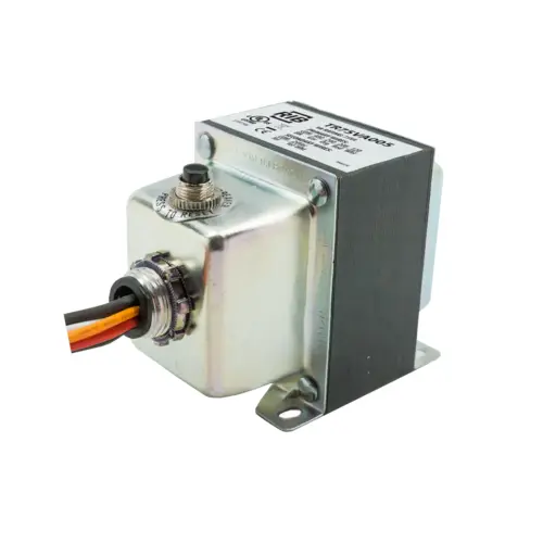 Transformer 75 VA 480/240/208/120 to 24 Vac Circuit Breaker Foot and Single Thre Transformer 75 VA 480/240/208/120 to 24 Vac Circuit Breaker Foot and Single Thre