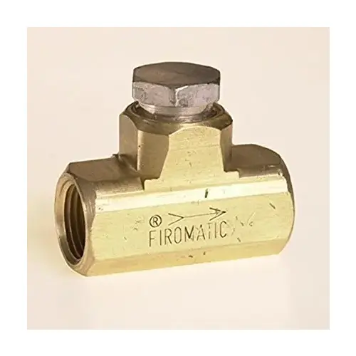 3/8" Npt(f) X 3/8" Npt (f) Globe Check Valve 12410 3/8" Npt(f) X 3/8" Npt (f) Globe Check Valve 12410