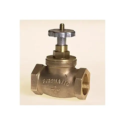 3/4" Npt(f) X 3/4" Npt(f) Globe Fusible Valve 12112 3/4" Npt(f) X 3/4" Npt(f) Globe Fusible Valve 12112