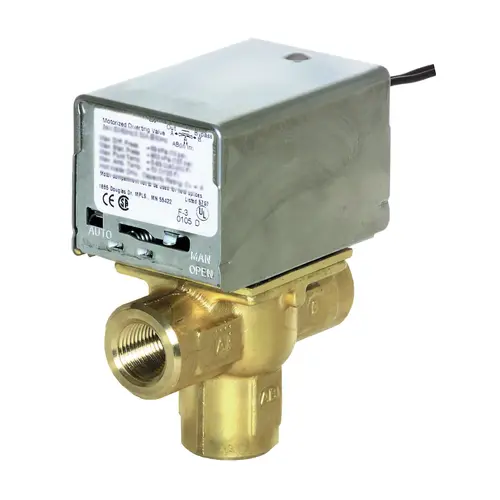 24v 1/2" NPT. 3 Way Zone Valve 4.0 Cv 24v 1/2" NPT. 3 Way Zone Valve 4.0 Cv