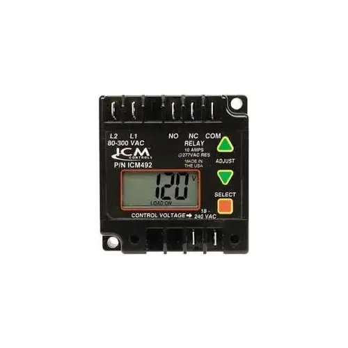 Digital single-phase Line voltage monitor; fully Programmble with 5-fault memory Digital single-phase Line voltage monitor; fully Programmble with 5-fault memory