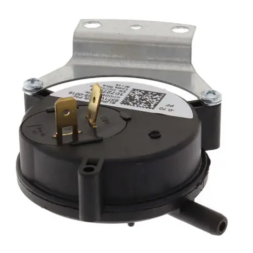Switch-pressure -.70"wc Spst 1/4" barb connection Pressure Switch Switch-pressure -.70"wc Spst 1/4" barb connection Pressure Switch