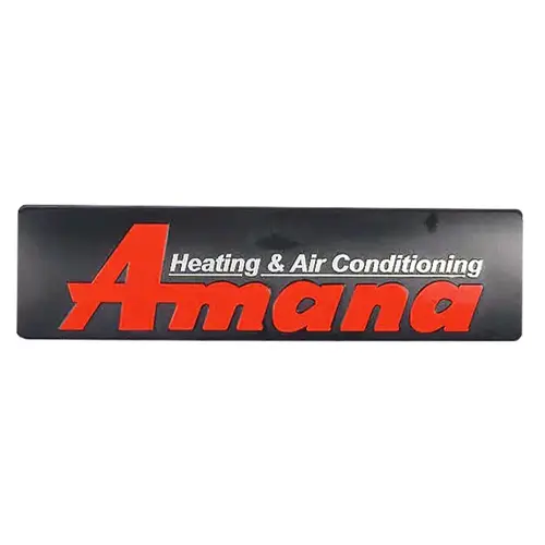 Nameplate Amana Logo Replaces 0161R00010P (m10) Nameplate Amana Logo Replaces 0161R00010P (m10)