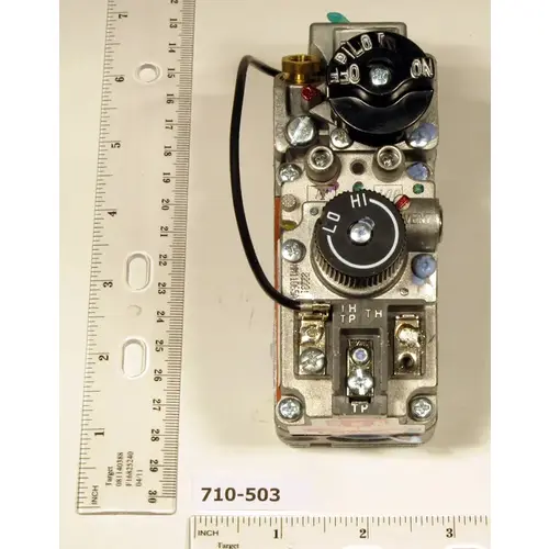 1/2" X 3/8" Millivolt Low Capacity Natural Gas Heating Valve Has Jumper Wire To 1/2" X 3/8" Millivolt Low Capacity Natural Gas Heating Valve Has Jumper Wire To