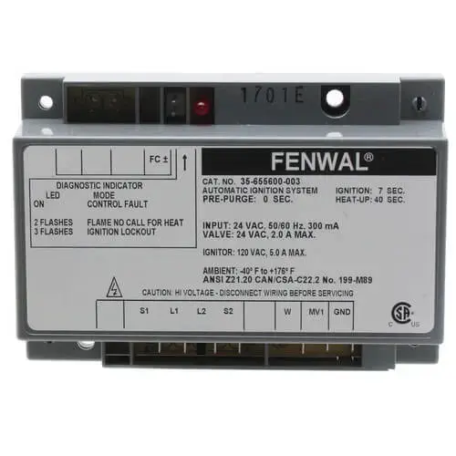 24v Hot Surface Ignition Control 2465H600-003 35-655600-003 05-326225-053 24v Hot Surface Ignition Control 2465H600-003 35-655600-003 05-326225-053