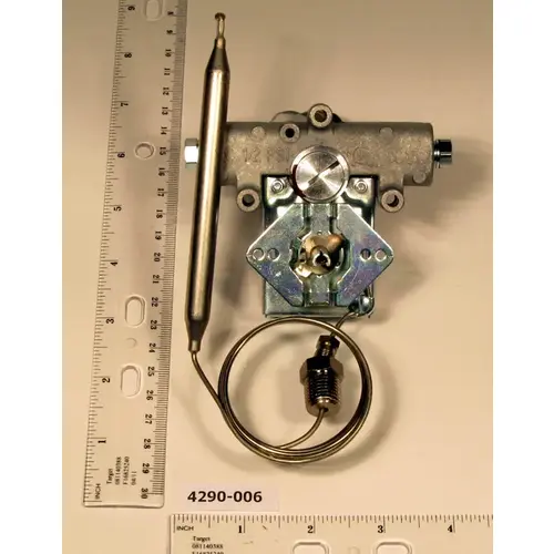 Gs 1/4" X 1/4" Commercial Gas Thermostat With 30" Cap. 200-400f Gs 1/4" X 1/4" Commercial Gas Thermostat With 30" Cap. 200-400f