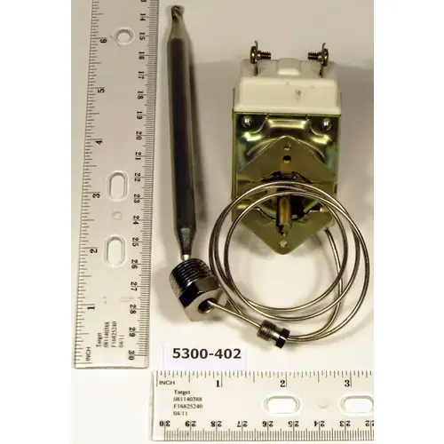RX Direct Current Millivolt Thermostat With 24" Cap. 200-400F RX Direct Current Millivolt Thermostat With 24" Cap. 200-400F