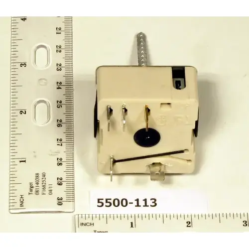 Inf-120-599b 120v Infinite Control With Black Dial Replaces 5500-113 Inf-120-599b 120v Infinite Control With Black Dial Replaces 5500-113