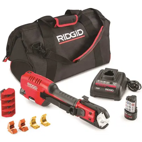 12-Volt Lithium-Ion PEX-One ASTM Cordless PEX Press Tool 12-Volt Lithium-Ion PEX-One ASTM Cordless PEX Press Tool