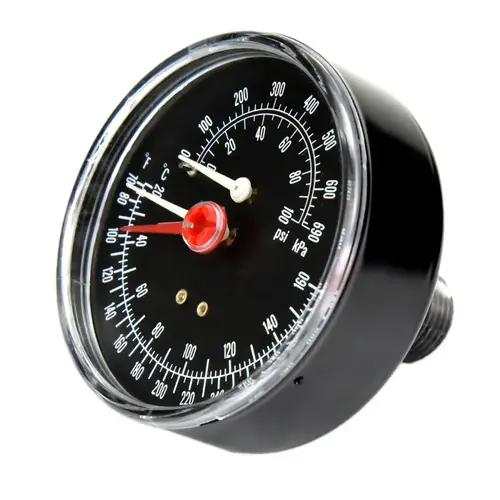 Kit-s Ga-pt-ss 3.12diax1/4npt Combination Pressure-temperature gauge kit 60-360F Kit-s Ga-pt-ss 3.12diax1/4npt Combination Pressure-temperature gauge kit 60-360F