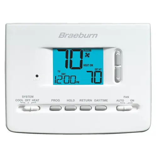 Builder T-stat 1h/1c Programmable * replaces 2000NC Builder T-stat 1h/1c Programmable * replaces 2000NC