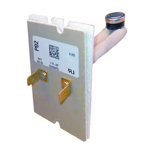 Thermal Limit Switch Opens @ 190F Closes @ 160F Thermal Limit Switch Opens @ 190F Closes @ 160F
