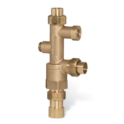 AMX Lead Free Mixing Valve 1" Union Swt 70-145F AMX Lead Free Mixing Valve 1" Union Swt 70-145F