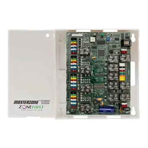 24V Masterzone Universal 23 or 4 Zone Panel for Heat Pumps Dual Fuel and Convent 24V Masterzone Universal 23 or 4 Zone Panel for Heat Pumps Dual Fuel and Convent