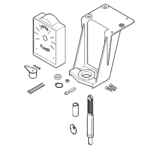 Valve Linkage For VB-9000 (1/2 to 1-1/4 ) & VB-7000 (1/2 to 2 ) S.R. Actuator Valve Linkage For VB-9000 (1/2 to 1-1/4 ) & VB-7000 (1/2 to 2 ) S.R. Actuator
