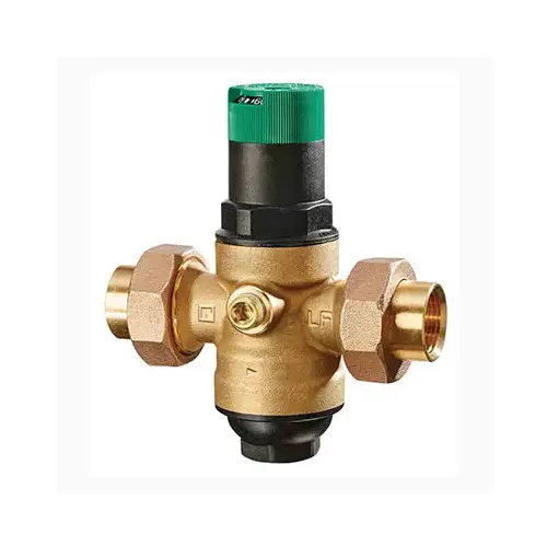 3/4" Female NOT. DS06 "Dialset" Low Lead Pressure Regulating Valve (PRV) - Union 3/4" Female NOT. DS06 "Dialset" Low Lead Pressure Regulating Valve (PRV) - Union