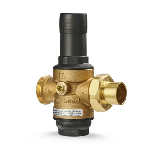 1" DS06 "Dialset" Low Lead Pressure Regulating Valve (PRV) - Single Union Sweat 1" DS06 "Dialset" Low Lead Pressure Regulating Valve (PRV) - Single Union Sweat