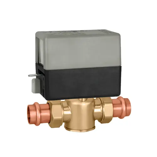 24V NC 2 Way Zone Valve 1" Union Press Connections 7.5cv Terminal Block & Aux. S 24V NC 2 Way Zone Valve 1" Union Press Connections 7.5cv Terminal Block & Aux. S