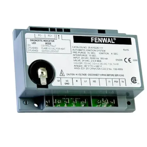 24VAC Ignition Control Hot Surface W/blower Relay Csa 24VAC Ignition Control Hot Surface W/blower Relay Csa