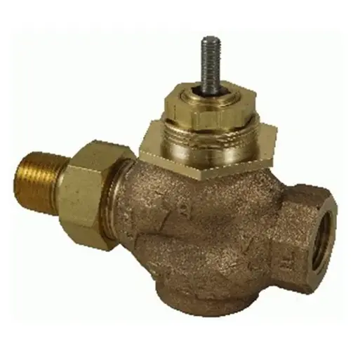 3/4" Straight Union Two Way N.O. Valve Body For Water Or Steam - 250 PSIG Static 3/4" Straight Union Two Way N.O. Valve Body For Water Or Steam - 250 PSIG Static