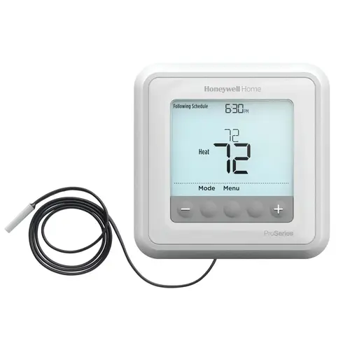 24v T6 Pro Single Stage Heat Only Hydronic Programmable Thermostat Includes AQ12 24v T6 Pro Single Stage Heat Only Hydronic Programmable Thermostat Includes AQ12