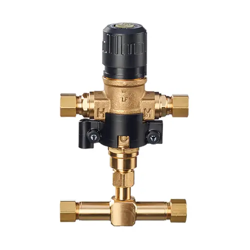 Undersink Thermostatic Lead Free Mixing Valve intended for Use in under counter Undersink Thermostatic Lead Free Mixing Valve intended for Use in under counter